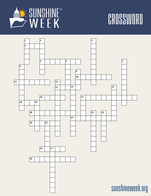 FOI Crossword
